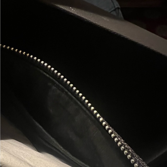 Coach Signature Jacquard Small Wristlet in Smoke BlackNew in Box - Picture 6 of 8